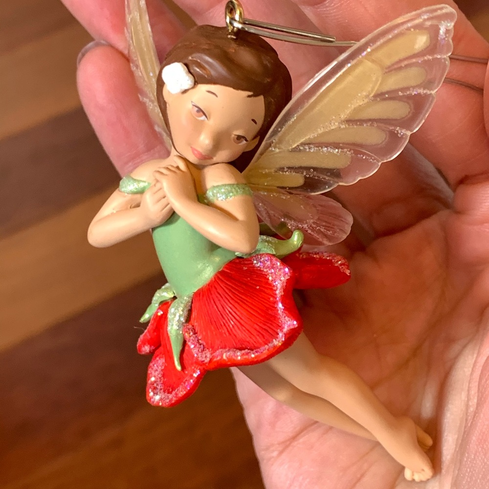 2007 Hallmark Fairy Messenger Keepsake Ornament - Rose